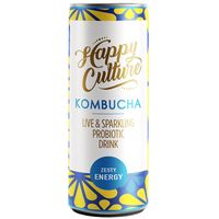 Happy Culture Kombucha - Zesty Energy